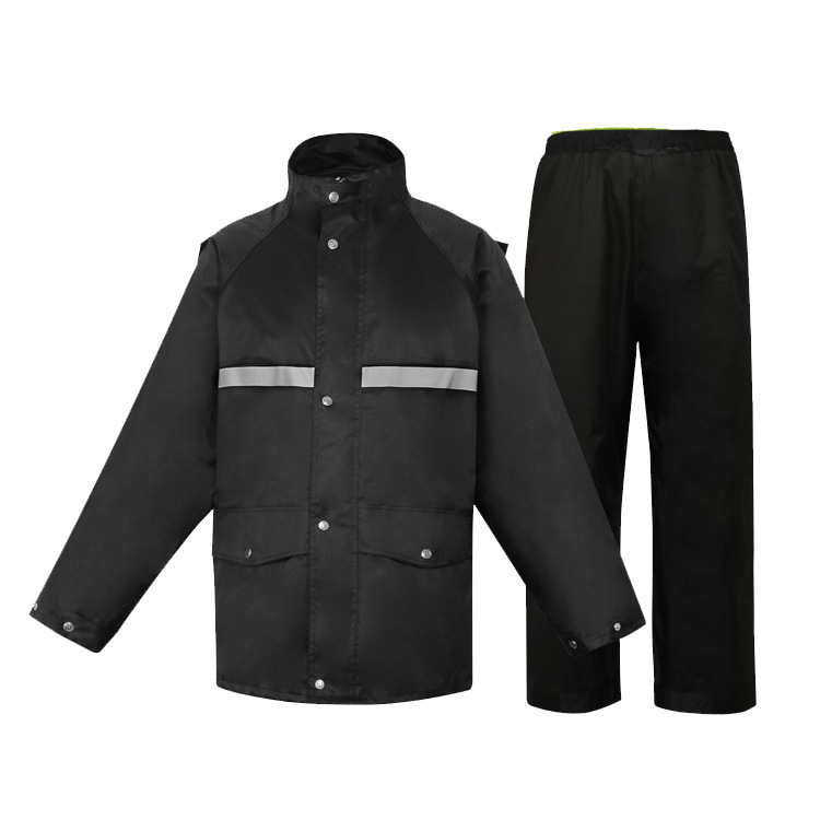 PVC clear work suit raincoat rain pants set